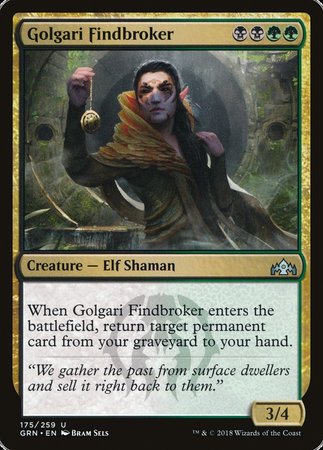 Golgari Findbroker [Guilds of Ravnica] | Event Horizon Hobbies CA