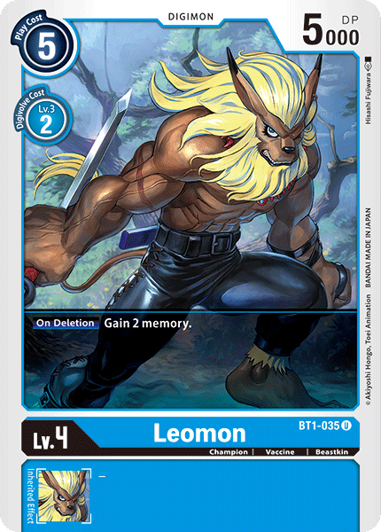 Leomon [BT1-035] [Release Special Booster Ver.1.0] | Event Horizon Hobbies CA
