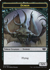 Demon (013/036) // Zombie (016/036) Double-sided Token [Commander 2014 Tokens] | Event Horizon Hobbies CA