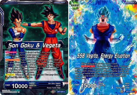 Son Goku & Vegeta // SSB Vegito, Energy Eruption (BT7-025) [Assault of the Saiyans] | Event Horizon Hobbies CA