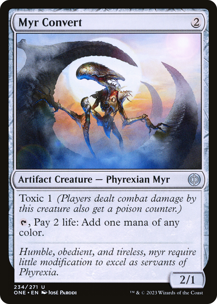 Myr Convert [Phyrexia: All Will Be One] | Event Horizon Hobbies CA