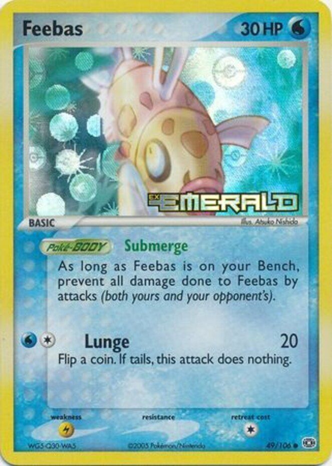 Feebas (49/106) (Stamped) [EX: Emerald] | Event Horizon Hobbies CA