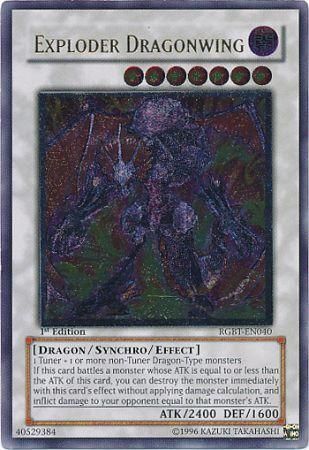 Exploder Dragonwing [RGBT-EN040] Ultimate Rare | Event Horizon Hobbies CA