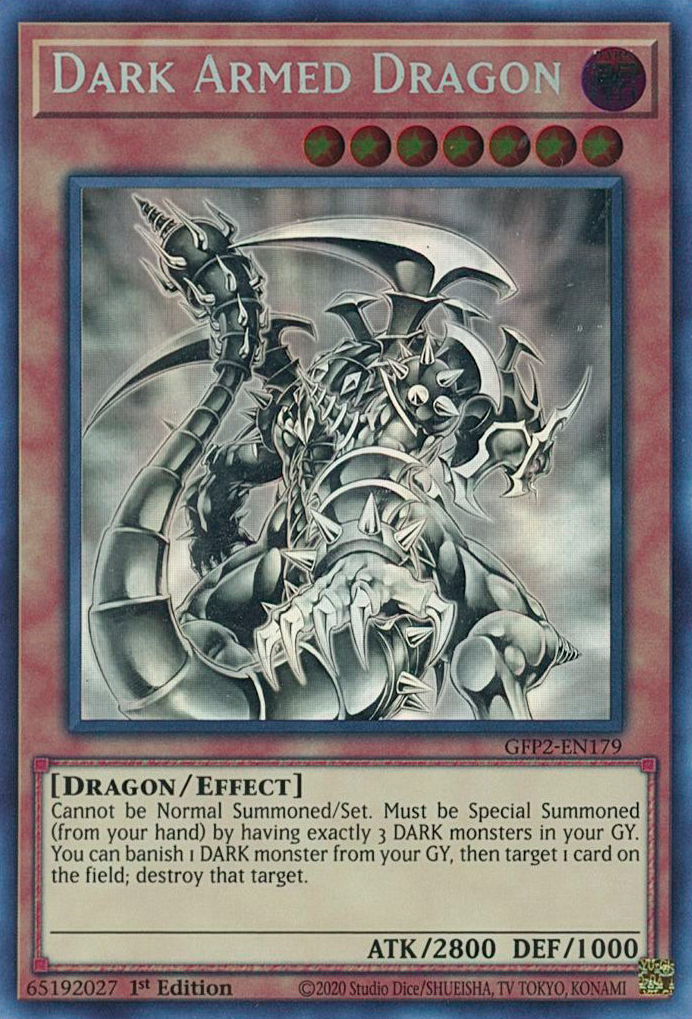 Dark Armed Dragon [GFP2-EN179] Ghost Rare | Event Horizon Hobbies CA