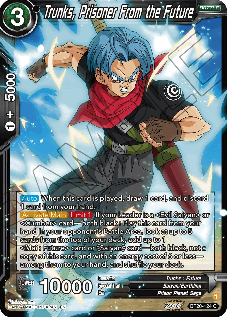 Trunks, Prisoner From the Future (BT20-124) [Power Absorbed] | Event Horizon Hobbies CA