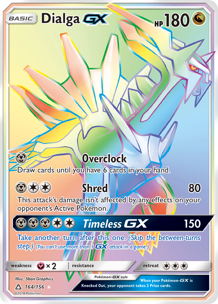 Dialga GX (164/156) [Sun & Moon: Ultra Prism] | Event Horizon Hobbies CA