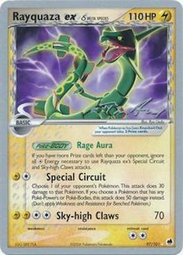 Rayquaza ex (97/101) (Delta Species) (Legendary Ascent - Tom Roos) [World Championships 2007] | Event Horizon Hobbies CA