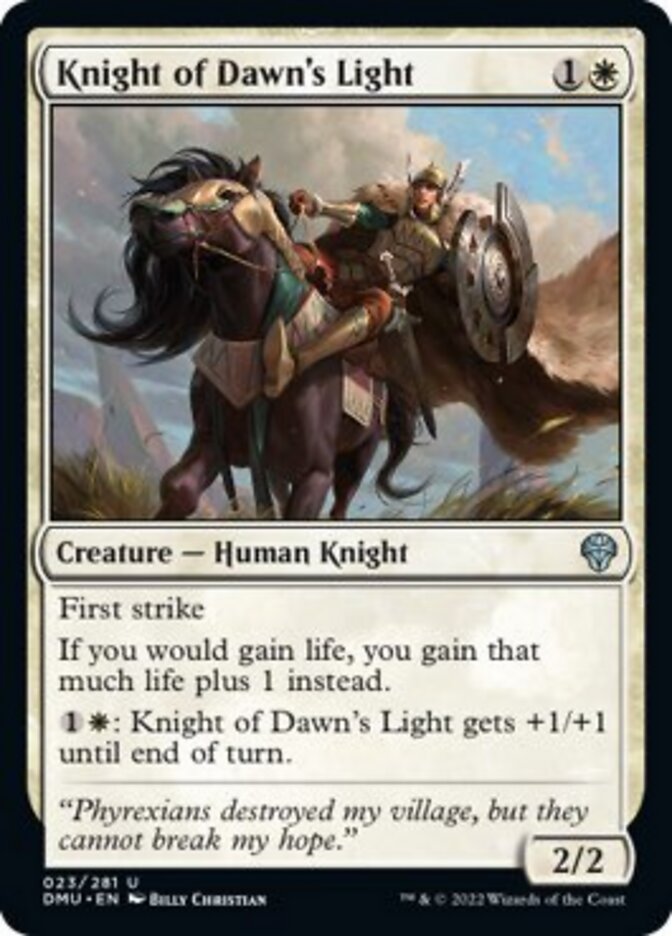 Knight of Dawn's Light [Dominaria United] | Event Horizon Hobbies CA