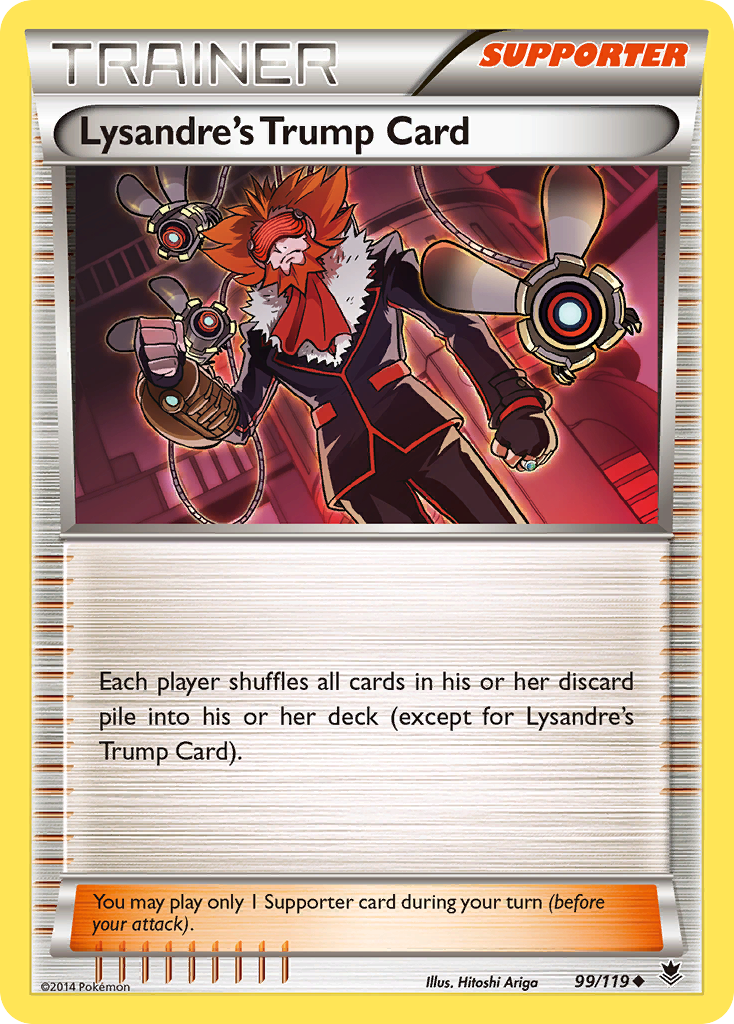 Lysandre's Trump Card (99/119) [XY: Phantom Forces] | Event Horizon Hobbies CA