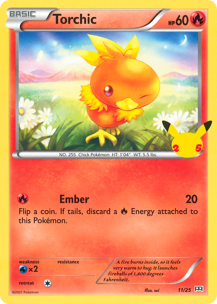 Torchic (11/25) [McDonald's 25th Anniversary] | Event Horizon Hobbies CA