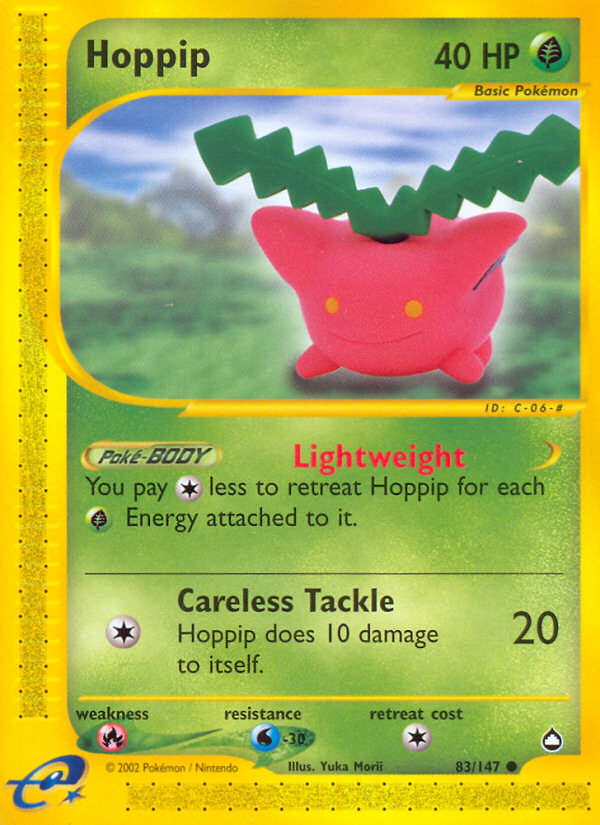 Hoppip (83/147) [Aquapolis] | Event Horizon Hobbies CA