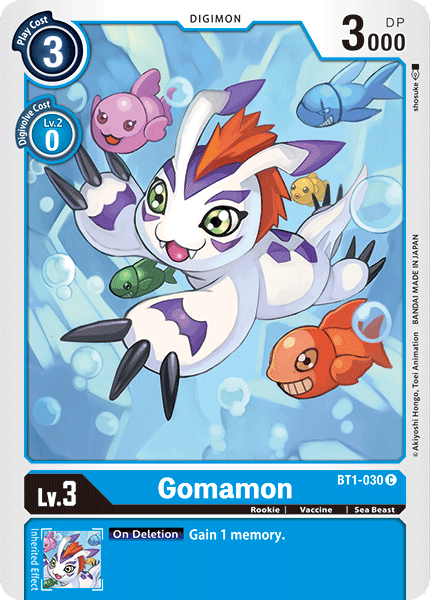 Gomamon [BT1-030] [Release Special Booster Ver.1.0] | Event Horizon Hobbies CA