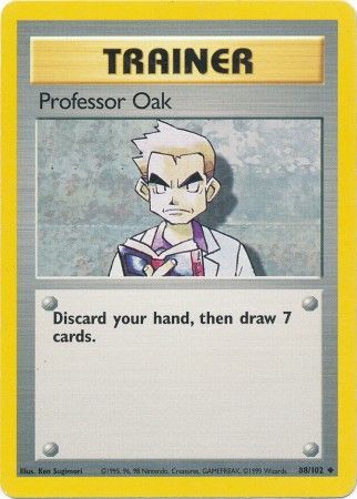 Professor Oak (88/102) [Base Set Unlimited] | Event Horizon Hobbies CA