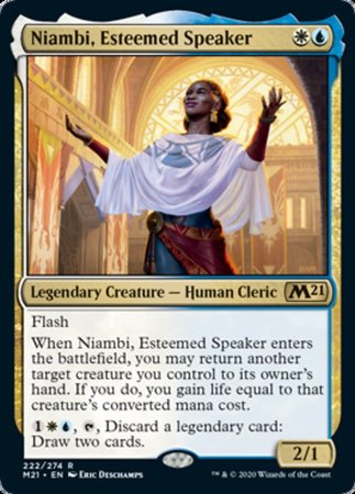 Niambi, Esteemed Speaker [Core Set 2021] | Event Horizon Hobbies CA