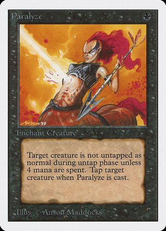 Paralyze [Unlimited Edition] | Event Horizon Hobbies CA