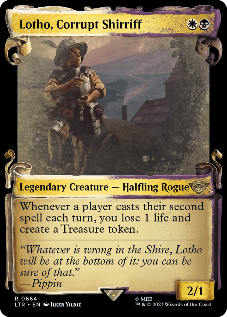 Lotho, Corrupt Shirriff [The Lord of the Rings: Tales of Middle-Earth Showcase Scrolls] | Event Horizon Hobbies CA