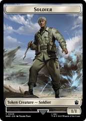 Copy // Soldier Double-Sided Token [Doctor Who Tokens] | Event Horizon Hobbies CA