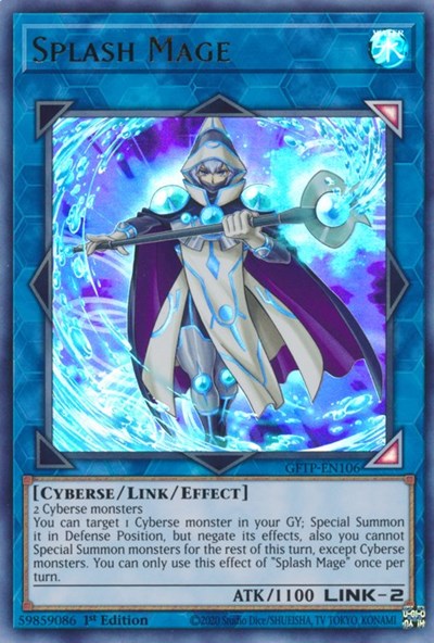 Splash Mage [GFTP-EN106] Ultra Rare | Event Horizon Hobbies CA