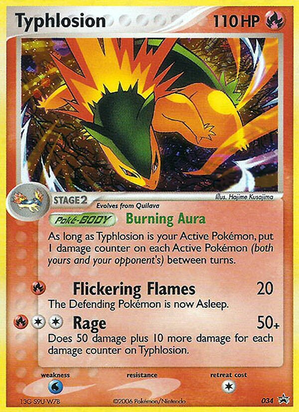 Typhlosion (034) [Nintendo: Black Star Promos] | Event Horizon Hobbies CA