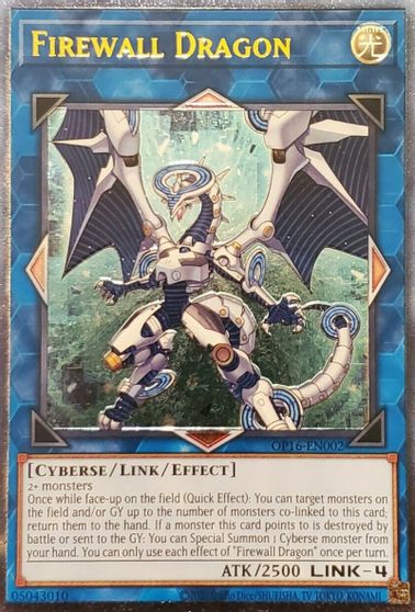 Firewall Dragon [OP16-EN002] Ultimate Rare | Event Horizon Hobbies CA