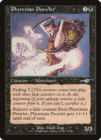 Phyrexian Prowler [Nemesis] | Event Horizon Hobbies CA