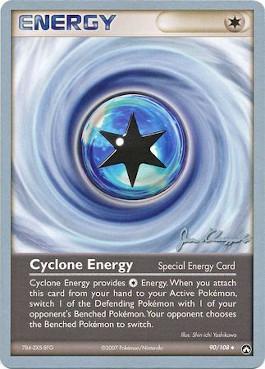 Cyclone Energy (90/108) (Psychic Lock - Jason Klaczynski) [World Championships 2008] | Event Horizon Hobbies CA