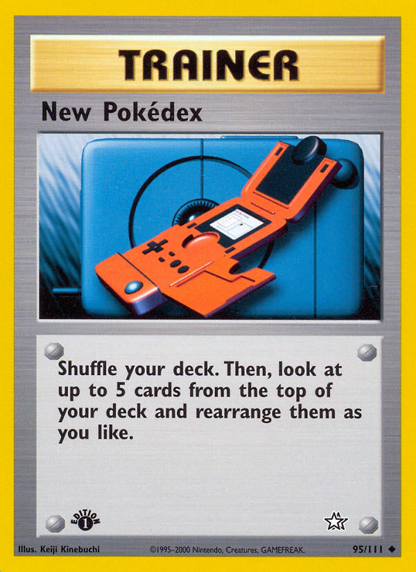 New Pokedex (95/111) [Neo Genesis 1st Edition] | Event Horizon Hobbies CA