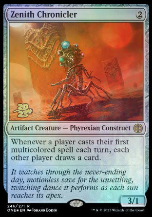 Zenith Chronicler [Phyrexia: All Will Be One Prerelease Promos] | Event Horizon Hobbies CA