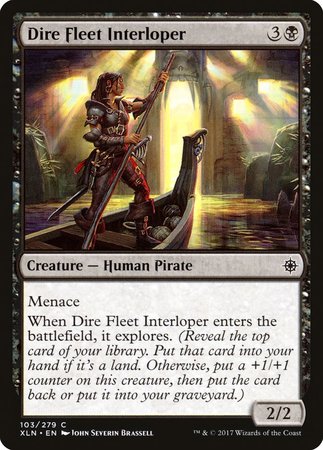 Dire Fleet Interloper [Ixalan] | Event Horizon Hobbies CA