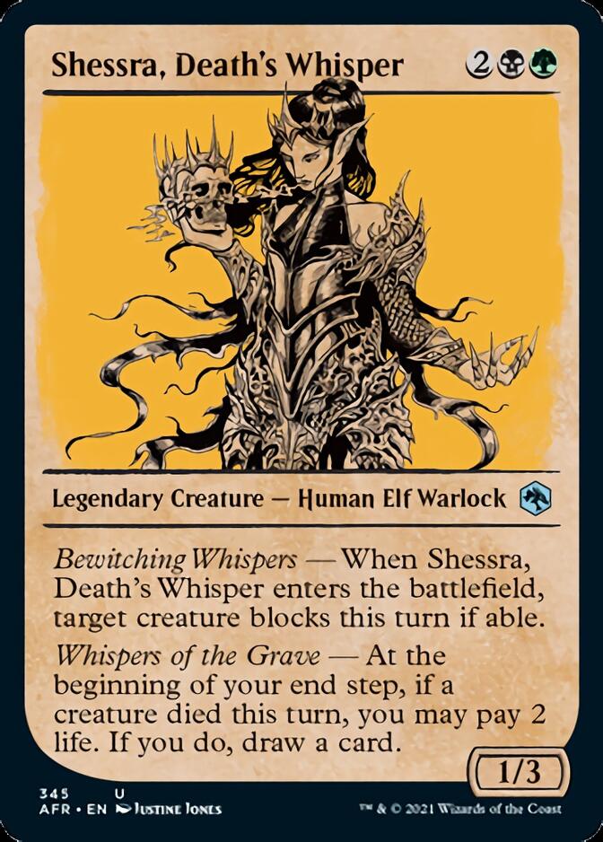 Shessra, Death's Whisper (Showcase) [Dungeons & Dragons: Adventures in the Forgotten Realms] | Event Horizon Hobbies CA