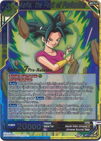 Kefla, the Peak of Perfection (BT7-122_PR) [Assault of the Saiyans Prerelease Promos] | Event Horizon Hobbies CA