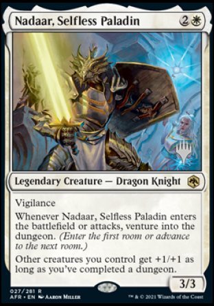 Nadaar, Selfless Paladin (Promo Pack) [Dungeons & Dragons: Adventures in the Forgotten Realms Promos] | Event Horizon Hobbies CA