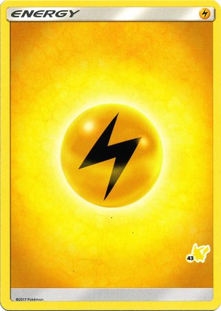 Lightning Energy (Pikachu Stamp #43) [Battle Academy 2020] | Event Horizon Hobbies CA