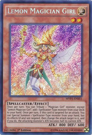 Lemon Magician Girl [MVP1-ENS51] Secret Rare | Event Horizon Hobbies CA