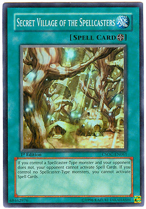 Secret Village of the Spellcasters [CSOC-EN061] Super Rare | Event Horizon Hobbies CA