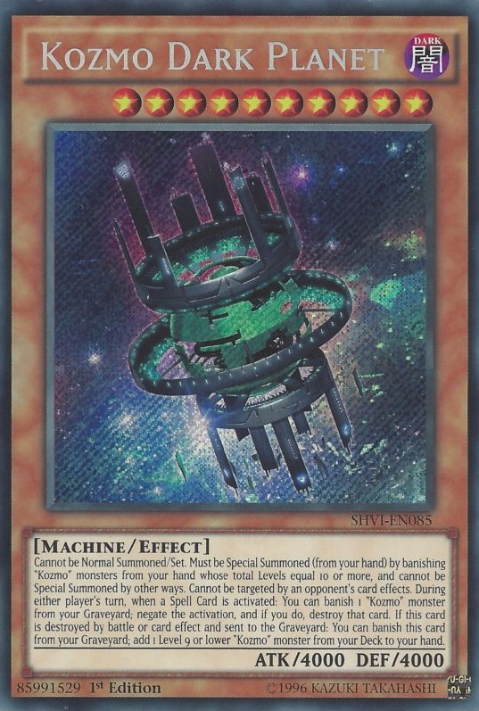 Kozmo Dark Planet [SHVI-EN085] Secret Rare | Event Horizon Hobbies CA