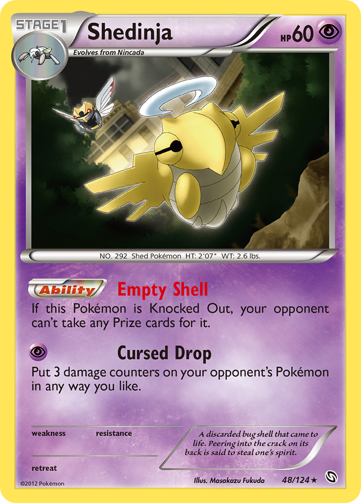 Shedinja (48/124) [Black & White: Dragons Exalted] | Event Horizon Hobbies CA