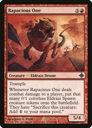 Rapacious One [Rise of the Eldrazi] | Event Horizon Hobbies CA