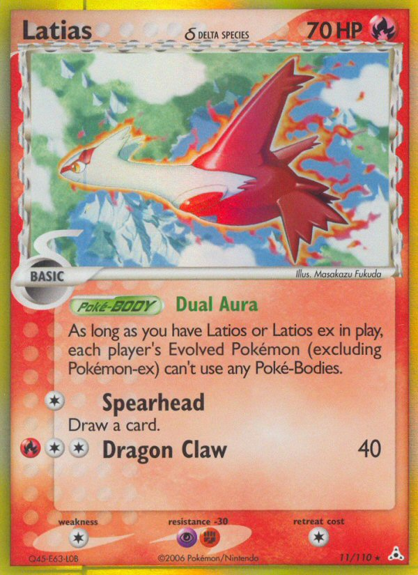 Latias (11/110) (Delta Species) [EX: Holon Phantoms] | Event Horizon Hobbies CA