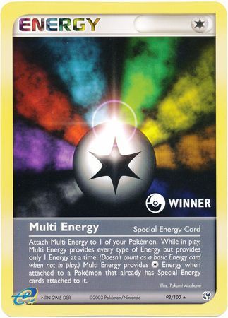 Multi Energy (93/100) (Winner League Promo) [EX: Sandstorm] | Event Horizon Hobbies CA