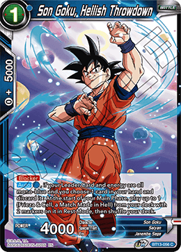 Son Goku, Hellish Throwdown (Common) (BT13-056) [Supreme Rivalry] | Event Horizon Hobbies CA