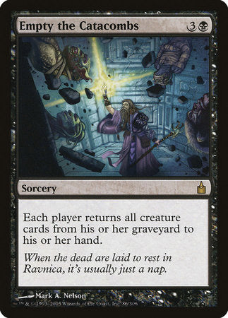 Empty the Catacombs [Ravnica: City of Guilds] | Event Horizon Hobbies CA