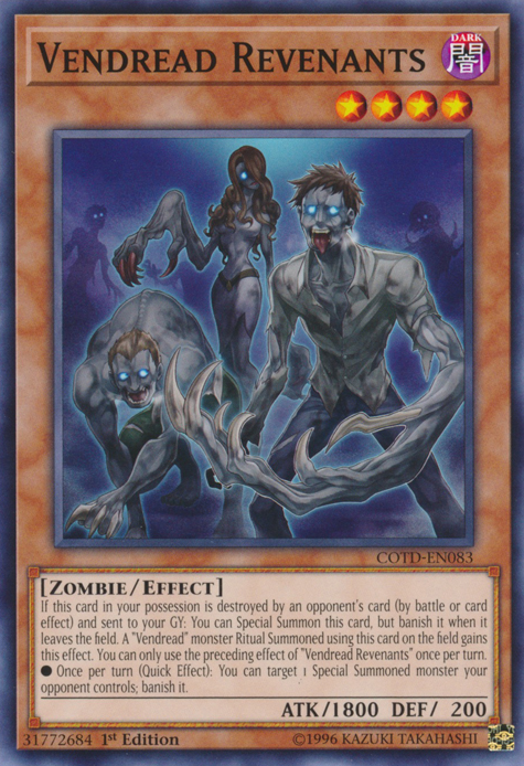 Vendread Revenants [COTD-EN083] Common | Event Horizon Hobbies CA