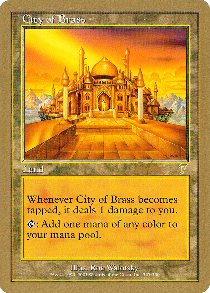 City of Brass (Brian Kibler) [World Championship Decks 2002] | Event Horizon Hobbies CA