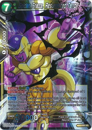 Golden Frieza, Resurrected Terror (BT1-086) [Galactic Battle] | Event Horizon Hobbies CA