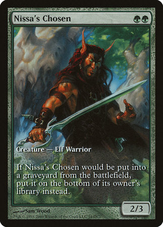 Nissa's Chosen [Zendikar Promos] | Event Horizon Hobbies CA