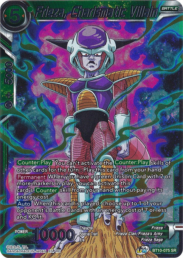 Frieza, Charismatic Villain (BT10-075) [Ultimate Deck 2022] | Event Horizon Hobbies CA