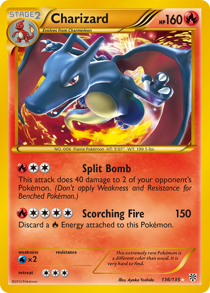 Charizard (136/135) [Black & White: Plasma Storm] | Event Horizon Hobbies CA