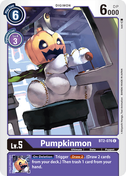 Pumpkinmon [BT2-076] [Release Special Booster Ver.1.0] | Event Horizon Hobbies CA