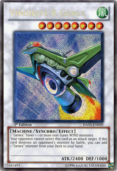 Vindikite R-Genex [HA03-EN059] Secret Rare | Event Horizon Hobbies CA